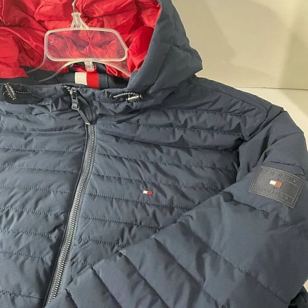 New! Tommy Hilfiger| Mens Jacket| Comfort Bi-Stretch|Lightweight insulation| Zip